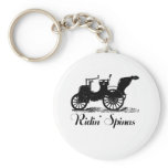 Funny Ridin' Spinas Keychains