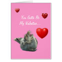Funny Romantic Seal Valentine's Day Card