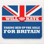 Funny Royal Wedding Mousepad