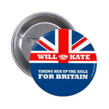 Funny Royal Wedding Pinback Button