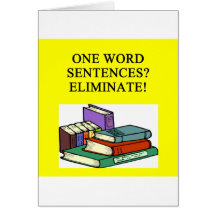 funny rules for writers cards
