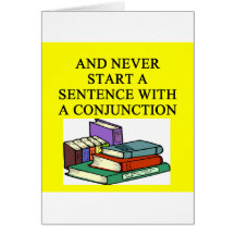 funny rules for writers greeting cards