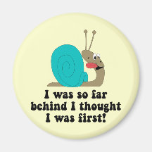 Funny running fridge magnets