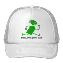 Funny running mesh hats