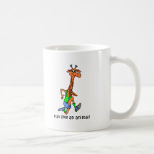 Funny running mug