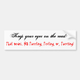 Safe Driving Bumper Stickers, Safe Driving Car Decals