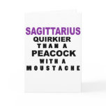 Funny Sagittarius Birthday Card