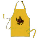 Funny Santa apron design