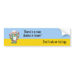 Funny Santa Claus Cactus Christmas Humour bumper stickers