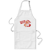 Funny Santa Claus Christmas Apron