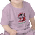 Funny Santa Claus Kids Shirt - Santa Don't Exist..