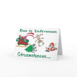 Funny Santa  Humour Christmas cards