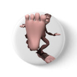 funny sasquatch bigfoot buttons