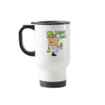 funny science geek cartoon character mugs