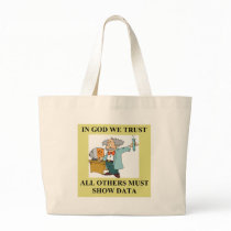 funny science joke canvas bags