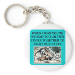 funny science joke key chains