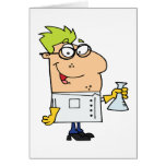 funny science nerd cartoon character cards