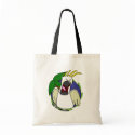 Funny Screaming Citron Cockatoo Bag