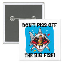 Funny SCUBA Diving Button