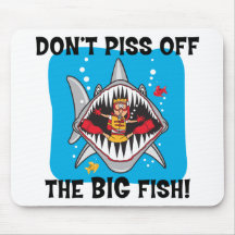 Funny SCUBA Diving Mouse Mats