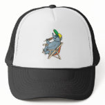 funny seal eating ice cream hats