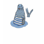 funny seal wearing bathing suit t-shirts