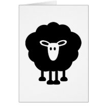 Funny sheep greeting cards