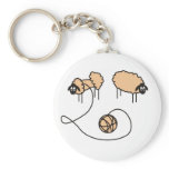 Funny Sheep Keychain