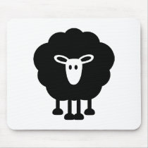 Funny sheep mousepads