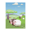 Funny Sheep postcards