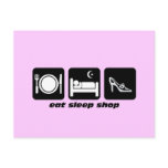 funny shopping postcards