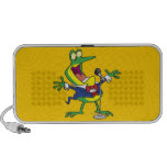 funny singing froggy frog cartoon laptop speaker