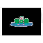 funny singing frogs cards