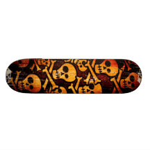 Funny Skull Skateboard
