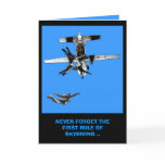 Funny sky diving birthday
