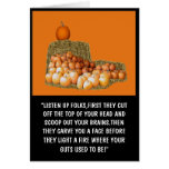 Funny slogan Halloween cards