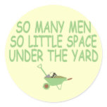 Funny slogan women themed stickers