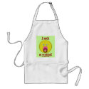 Funny smiley apron design
