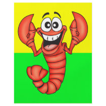 Funny Smiling Lobster Flyers