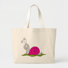 funny snail bag