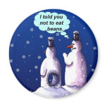 Funny Snowmen Cartoon magnets