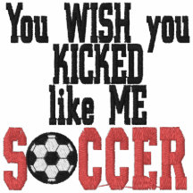 Funny Soccer Embroidered Shirt