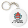 Funny Sock Monkey Key Chains