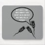 Funny sperm mousepad