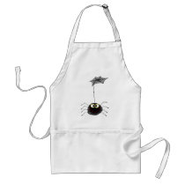 Funny spider apron