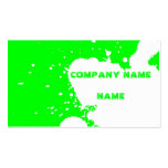 Funny splatter business cards