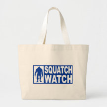 Funny SQUATCH WATCH Gear - Deluxe Finding Bigfoot Bags