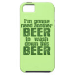 Funny St. Patrick's Day Green Beer iPhone 5 Case