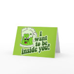 Funny St Patricks Day Irish Greeting Card