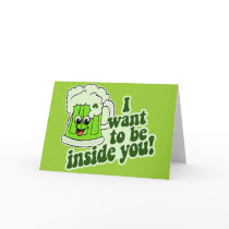 Funny St Patricks Day Irish Greeting Card